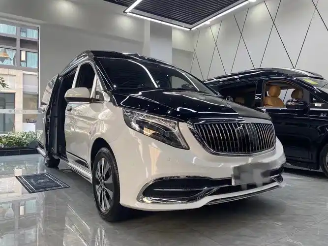 奔驰威霆高顶商务车大熊猫同款配色