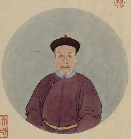 《御制诗集》中的乾隆晚年画像.