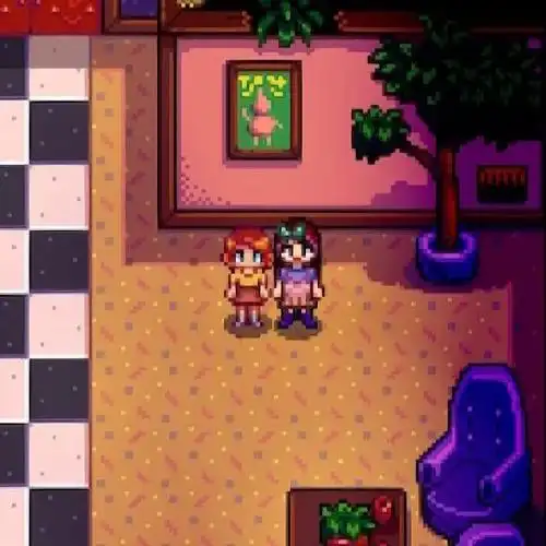 海报前面合照最后潘妮直接狠狠爱我上#星露谷日常#星露谷#星露谷物语