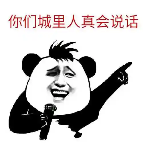 熊猫头城里人真会说话斗图搞笑猥琐gif动图_动态图_表情包下载_soogif