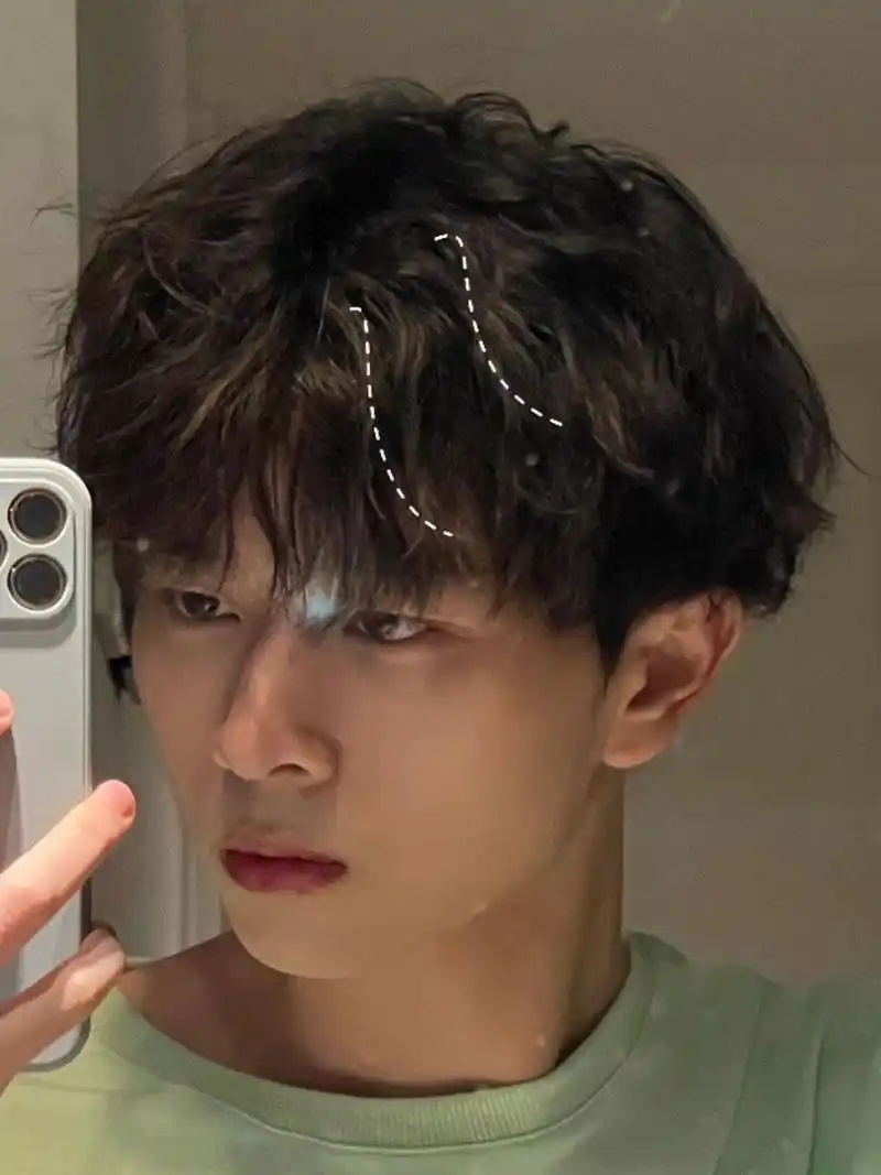 男士烫发型男士剪发发型男土纹理烫发型男土减龄发型男生锡纸烫黑人烫