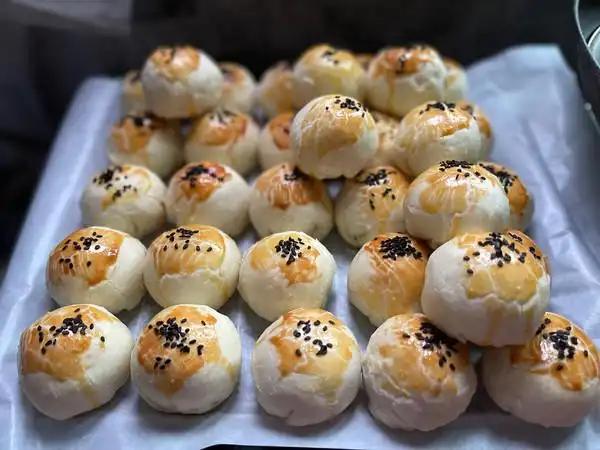 ivan_flower做的不用揉出膜,不用醒面就能酥掉渣的中式酥皮点心