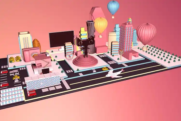 c4d建模|三维|场景|我就这么宅 - 原创作品 - 站酷 (zcool)