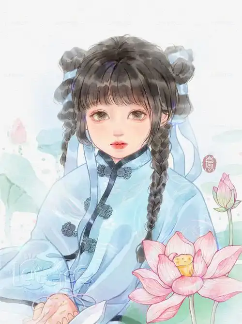 画了小西施🦋(附过程)