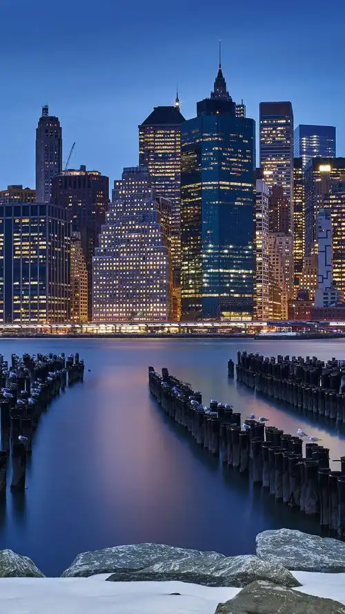 冬日唯美风景图片手机壁纸