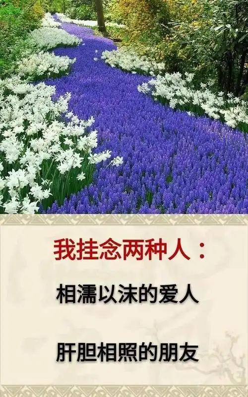 珍惜牵挂你的人.生我的人,我生的人.