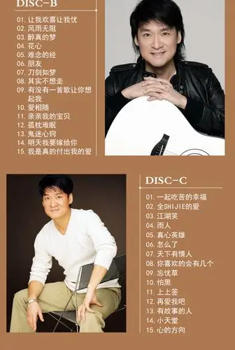 周华健经典老歌精选歌曲华语发烧流行音乐无损黑胶唱片汽