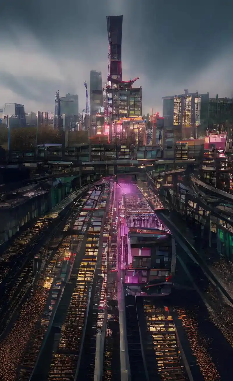 欢迎来到未来之城首都·北京#摄影 #赛博朋克 #未来之城 - 抖音