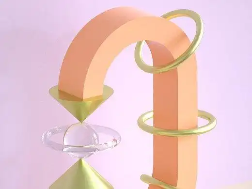 几何体简易拼接 抽象三维