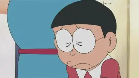 哆啦a梦:大雄知错了,可是胖虎回不来了,大雄非常伤心