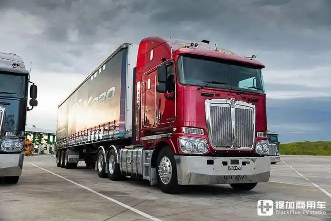 美国平头卡车的最强演绎,肯沃斯在澳大利亚市场最新推出的k220牵引车