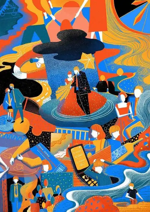 获奖白金创意国际大赛插图设计获奖作品