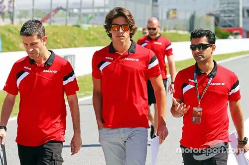 罗伯特·梅里, 马诺f1车队,走赛道