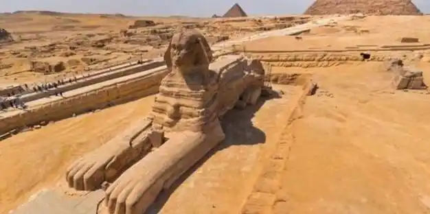 狮身人面像之谜:1991年,一位地质博士来到埃及,他揭开黑幕一角