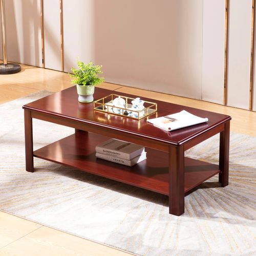 现代实木长茶几餐桌两用小户型简约办公时尚茶桌客厅简易木质茶台