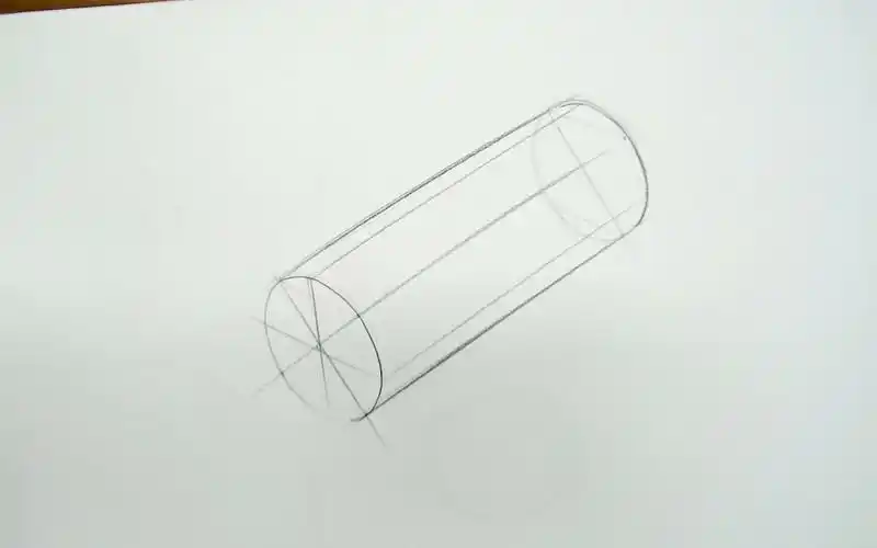 【工业设计手绘基础-圆柱】圆的透视画法_哔哩哔哩_bilibili