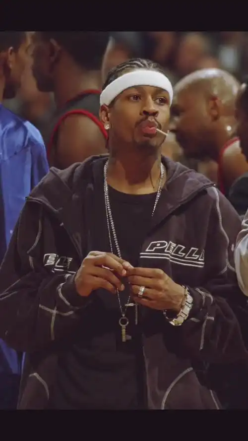 真正将hiphop带到篮球场的男人hiphop艾弗森说唱街头