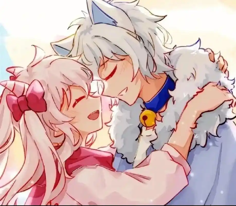 喜羊羊与美羊羊的恋爱故事.#喜美拟人图 - 抖音