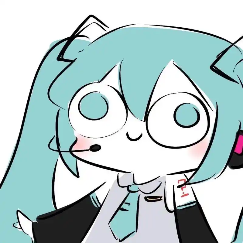 初音未来 #表情包 #二次元动漫 #动漫少女 - 抖音