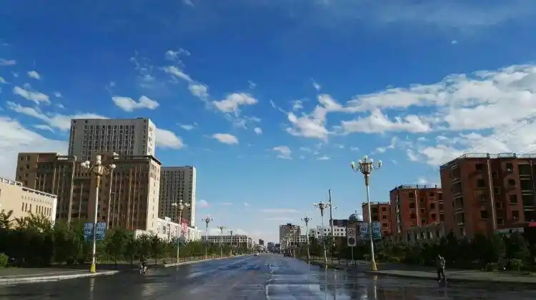 2016年5月24日的乌拉特前旗与后旗