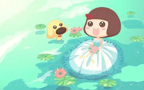 唯美卡通动漫麦拉风高清图片桌面壁纸