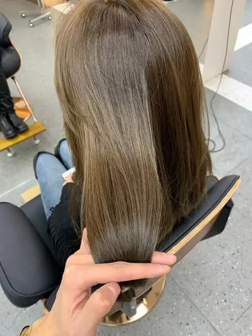 蜜茶棕色头发图片效果图