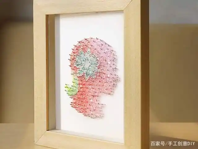 指尖疗愈丨diy弦丝画,用丝线"绕"出的百变艺术!