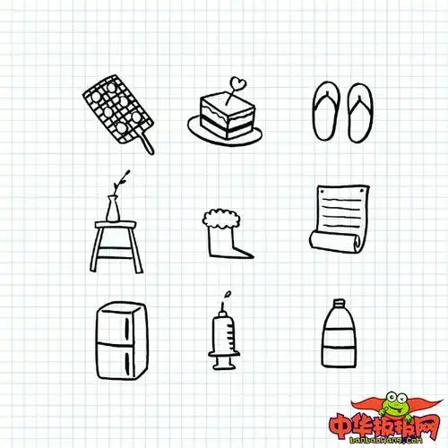 伴宝网 简笔画 日常用品简笔画                            相关推荐