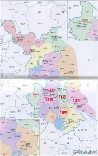 泰州市在江苏省位置