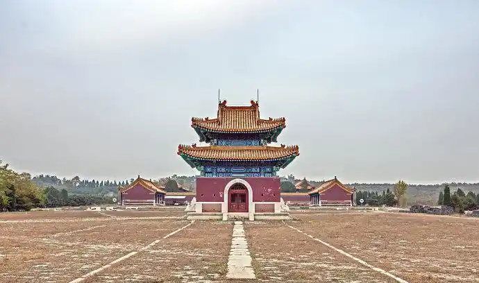 清东陵同治皇帝的陵寝惠陵