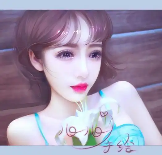 真人照片转手绘人物肖像漫画头像-淘宝网