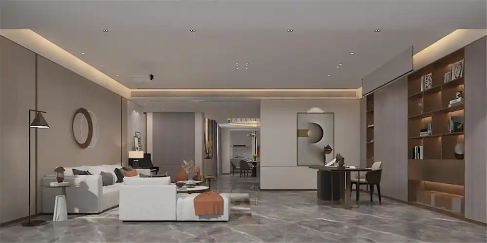 现代轻奢风格-珑御府-四居室