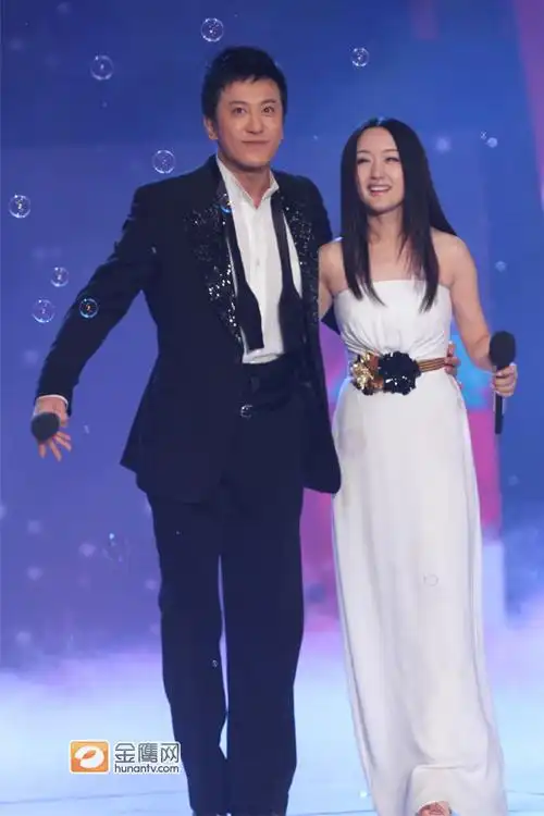 杨钰莹复出唱新歌 牵手毛宁金童玉女甜蜜依偎(图)