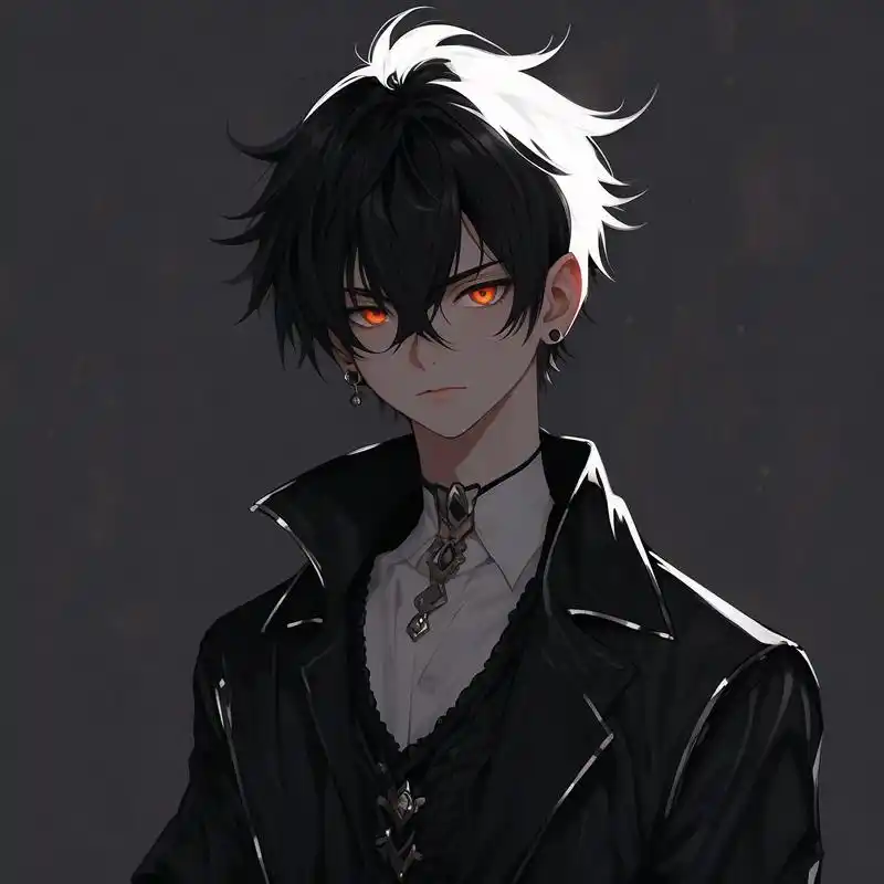 动漫男生头像来啦,黑暗系好绝🌑