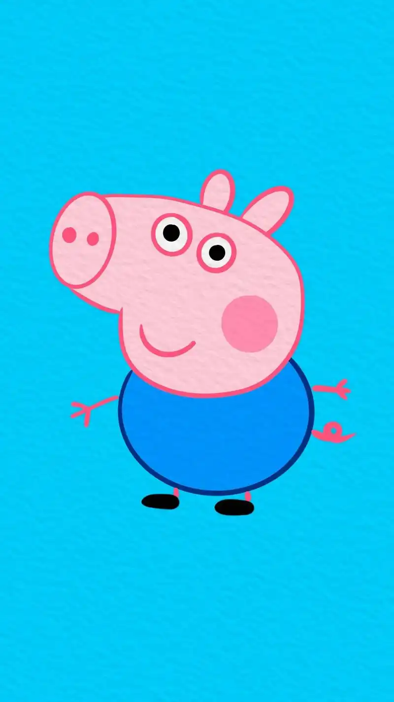 快去给你家孩子画这个简单可爱的乔治 - 抖音