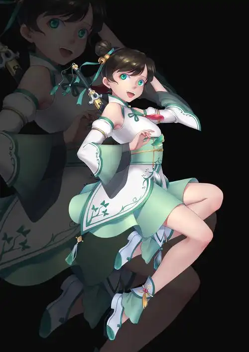 古风萝莉角色设计|动漫|其他动漫|北极疯bjf_原创作品-站酷zcool