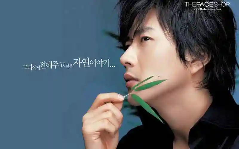 权相宇护肤品完美侧颜桌面壁纸