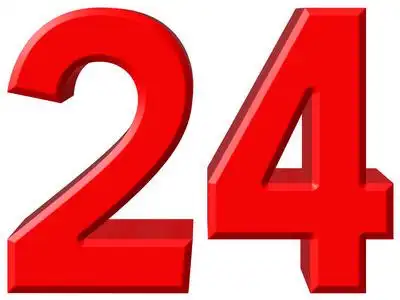 数字二十四图片