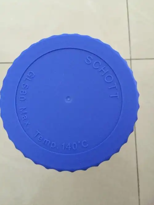 1112716耐140℃德国duran  gls80蓝色瓶盖
