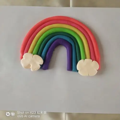 儿童(孤独症)服务中心居家康复教育线上公益指导课_手工制作《彩虹》