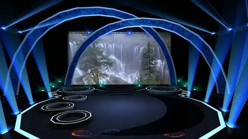 vr虚拟舞台我为歌狂_1920x1080_高清视频素材下载(编号:2528165)_舞台