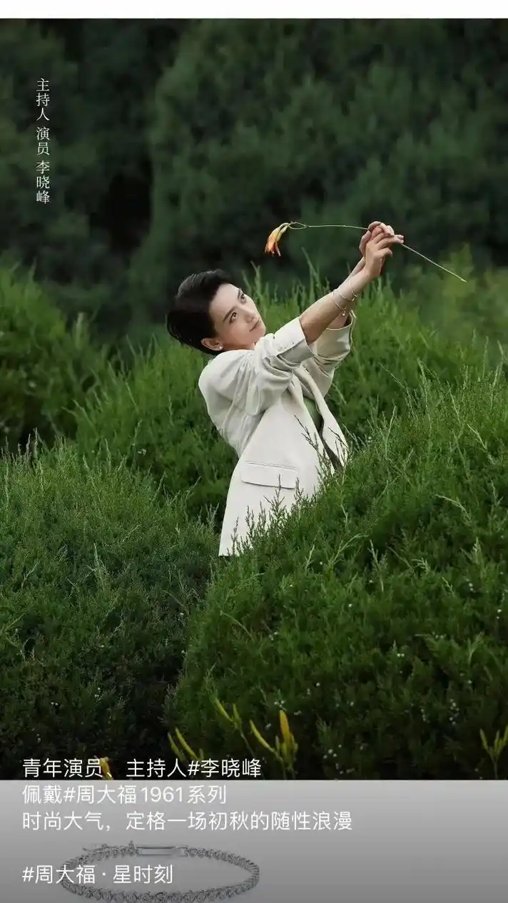 青年演员主持人李晓峰