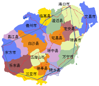 白沙县位于海南岛中部偏西,东经109°44′,北纬19°23′,黎母山脉中麓