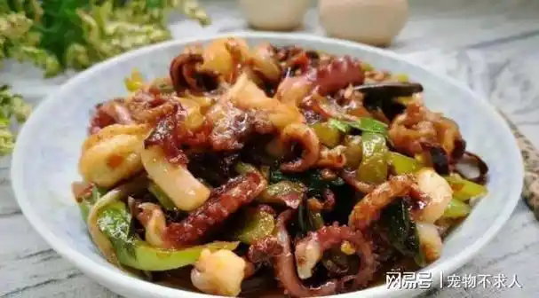爆炒鱿鱼的家常做法这样做肉质鲜嫩没腥味香辣过瘾
