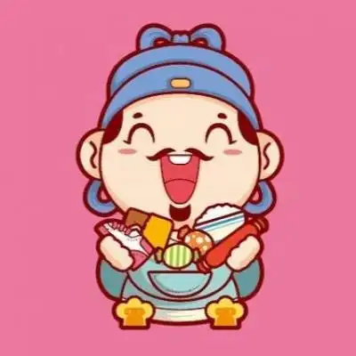 男人专用微信头像招财卡通财神到