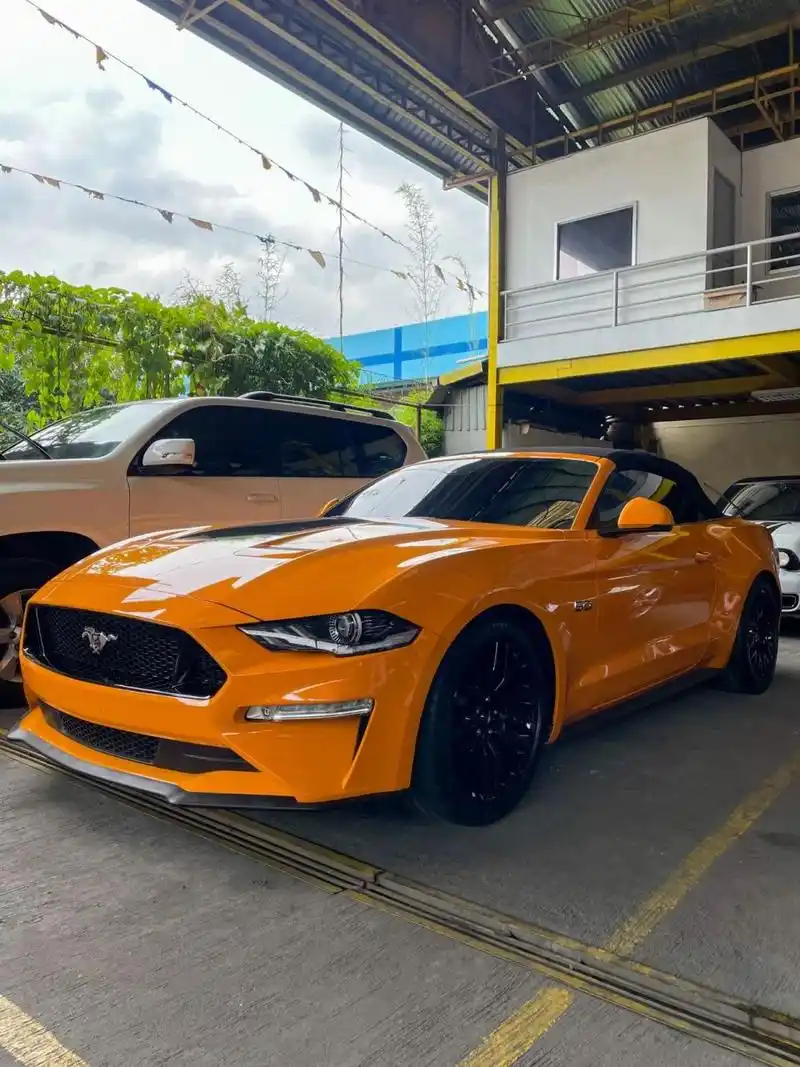 095.0 v8暴力橙敞篷野马 说实话2.