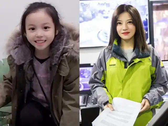 小四月五官长开啦完美躲过爸爸基因11岁长相初显赵薇好基因