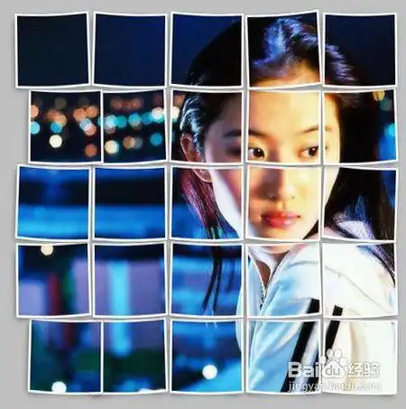 07:55 网友采纳 这是别人做出来的一种效果,基本上很难拼接在一起,你