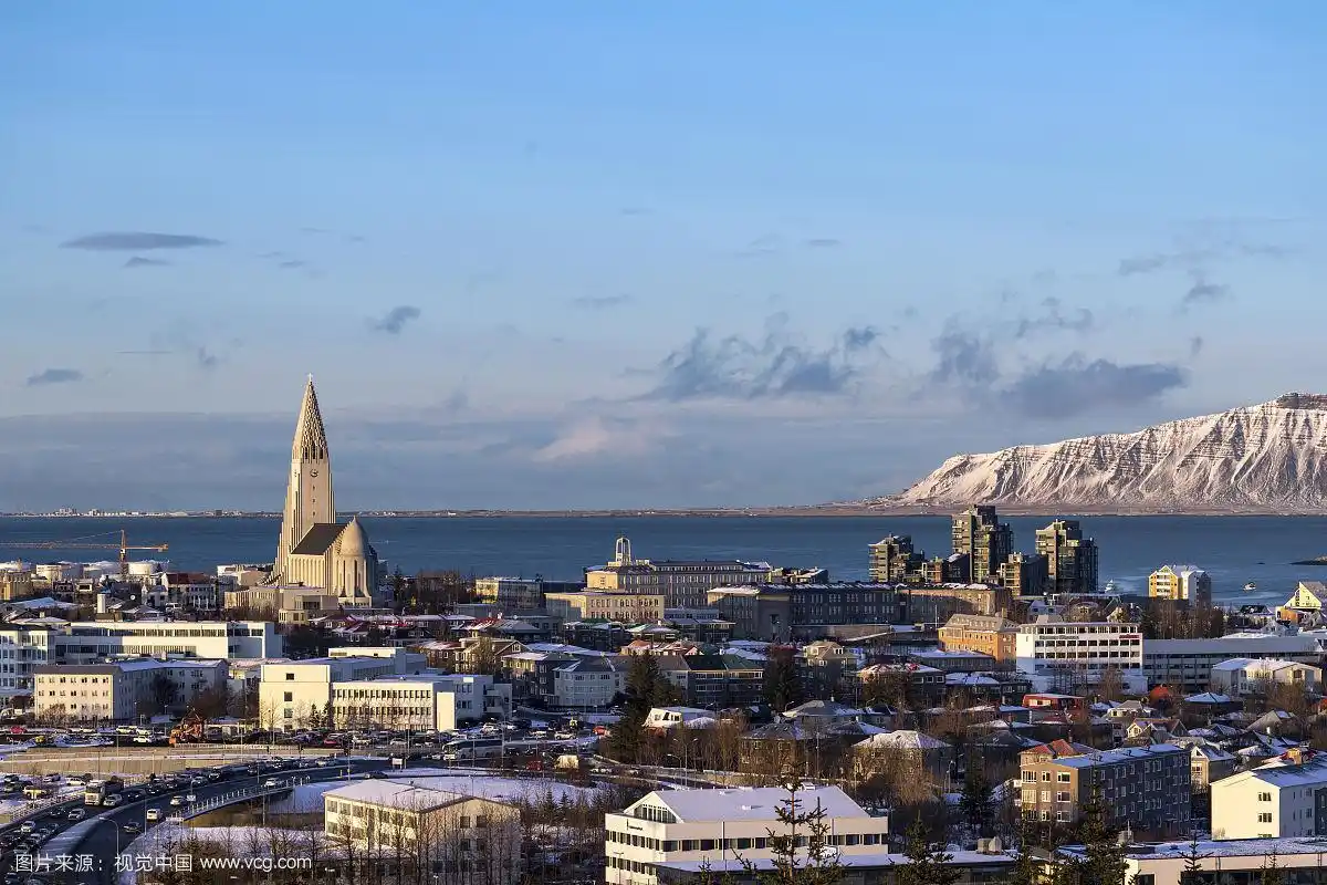 冰岛雷克雅未克城市风光