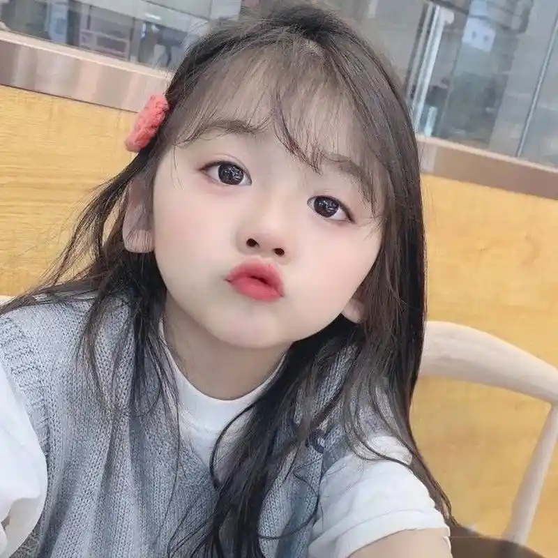 超可爱小女孩头像 简直要萌死了